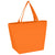 Hit Orange Non-Woven Budget Shopper Tote Bag