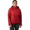 Helly Hansen Women's Red Crew Hooded Midlayer Jacket 2.0