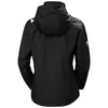 Helly Hansen Women's Black Crew Hooded Jacket 2.0