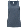 Bella + Canvas Unisex Heather Navy Heather CVC Tank