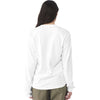 Bella + Canvas Unisex White 6 oz. Heavyweight Long Sleeve Tee