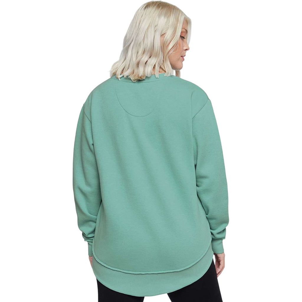 LAT Women's Saltwater Weekend Fleece Crewneck Sweatshirt