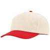 Richardson Cream/Cream/Red 5-Panel Relaxed Gramps