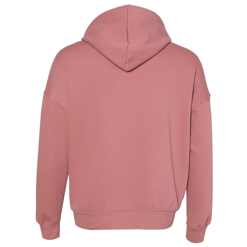 Bella + Canvas Unisex Mauve Sponge Fleece Pullover Hoodie