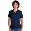 Jerzees Women's J. Navy Dri-Power Polo