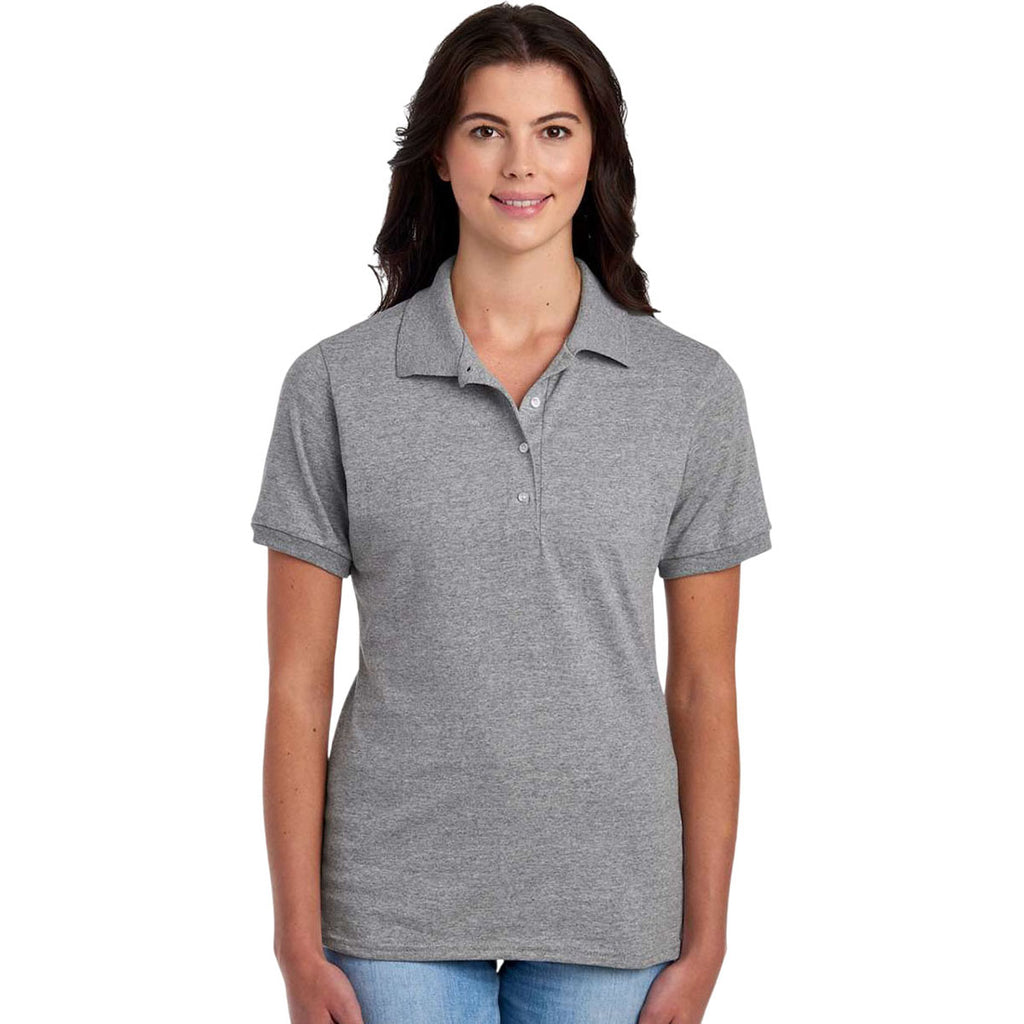 Jerzees Women's Oxford Dri-Power Polo