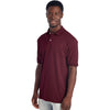 Jerzees Men's Maroon Dri-Power Polo