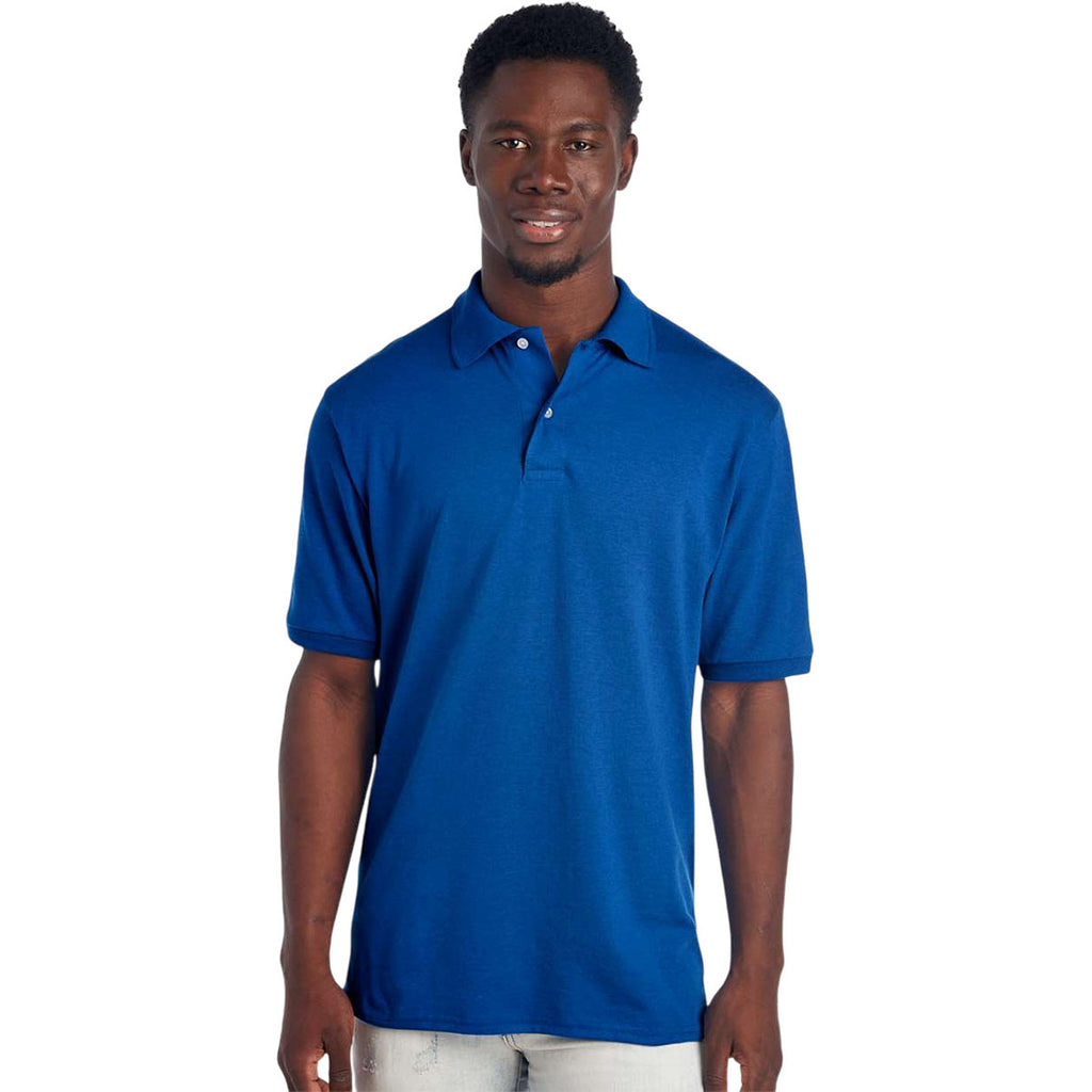 Jerzees Men's Royal Dri-Power Polo