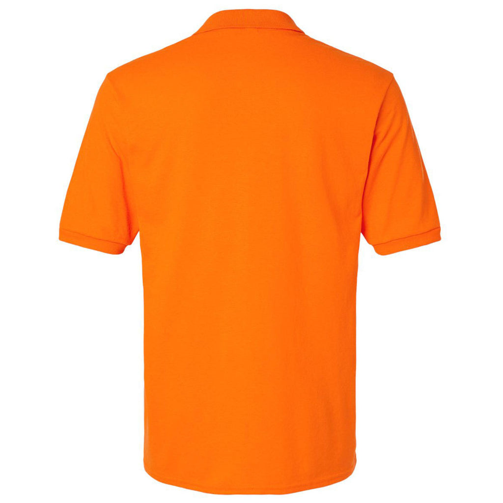 Jerzees Men's Safety Orange Dri-Power Polo