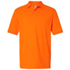 Jerzees Men's Safety Orange Dri-Power Polo