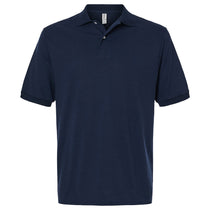 Jerzees Men's J. Navy Dri-Power Polo