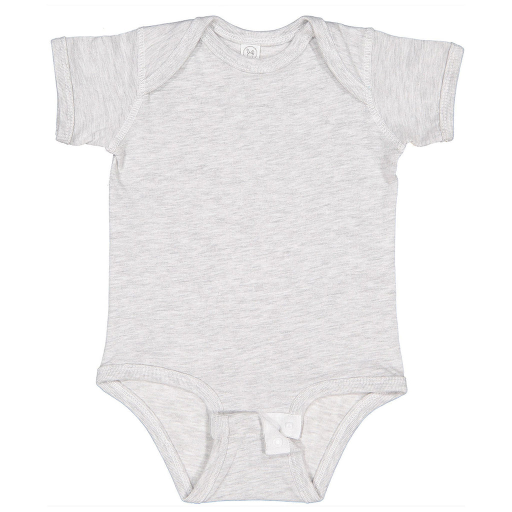 Rabbit Skins Ash Infant Fine Jersey Bodysuit