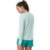 Patagonia Women's Wispy Green - Light Wispy Green X-Dye Long-Sleeved Capilene Cool Daily Shirt