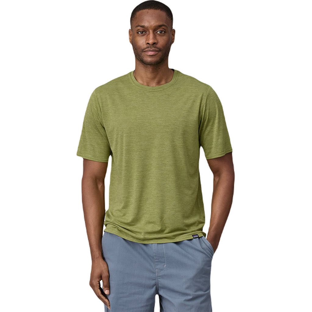 Patagonia Men's Buckhorn Green - Light Buckhorn Green X-Dye Capilene Cool Daily Shirt