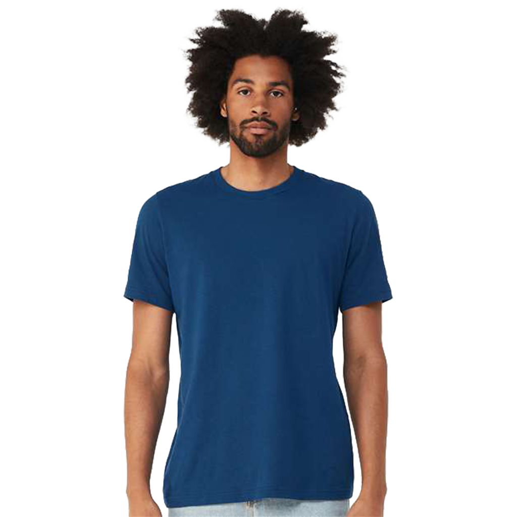 Bella + Canvas Unisex Cool Blue Jersey Short-Sleeve T-Shirt