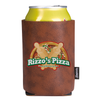 Koozie Light Brown Leather-Like Can Cooler