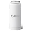BruMate Matte White 12 Oz. Hopsulator Slim V2