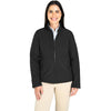 Charles River Women's Black Supreme Soft Shell Jacket