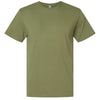 Jerzees Unisex Olive Oil Premium Cotton T-Shirt