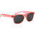 Hit Translucent Orange Malibu Sunglasses