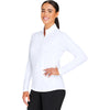 Puma Golf Women's White Glow You-V Quarter-Zip