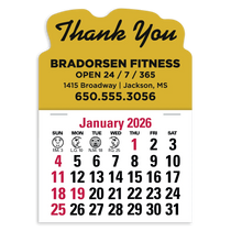 Triumph Calendars Purple Vinyl Press-N-Stick Standard Calendar