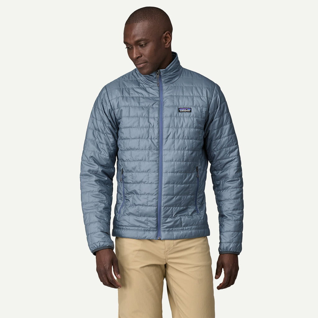 Patagonia Men's Utility Blue Nano Puff Jacket