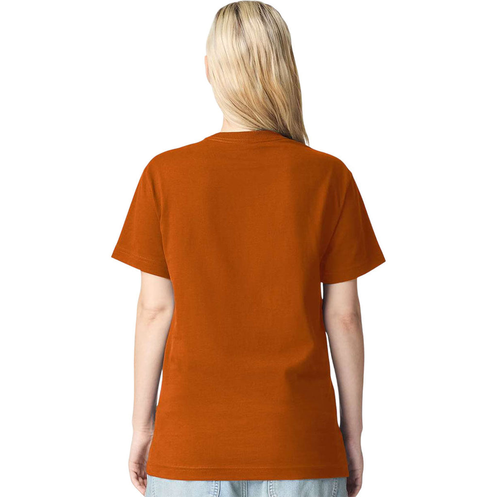 American Apparel Unisex Rust Super Heavyweight Tee