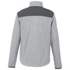 Dri Duck Women's Platinum/Charcoal Sierra Melange Heather Fleece