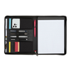 Wenger Black Recycled Tech Zippered Padfolio
