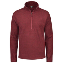 Landway Men's Garnet Portola Textured Quarter Zip Fleece