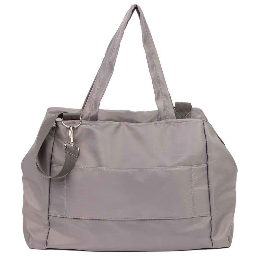 Leed's Grey Daybreak Recycled Duffle