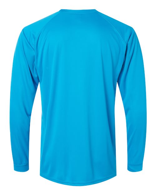 Paragon Turquoise Unisex Long Islander Performance Long Sleeve T-Shirt