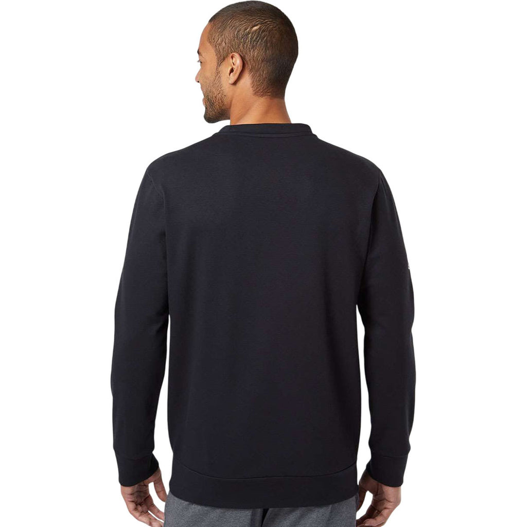 Adidas Men's Black Fleece Crewneck Sweatshirt