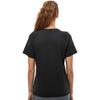 Adidas Women's Black Blended T-Shirt