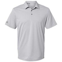 Adidas Men's Grey Two Melange Heathered Polo