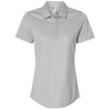 Adidas Women's Grey One Heather Space Dyed Polo