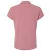 Adidas Women's Pink Strata Melange Blend Polo