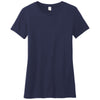 Allmade Women's Night Sky Navy Tri-Blend Tee