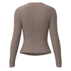 A. PUTNAM Women's Mauve Rattan Luxe Opaque Long Sleeve Top