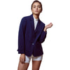 A. PUTNAM Women's Dress Blues Travel Blazer