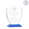 St. Regis Blue Scudo Shield Award 6.25