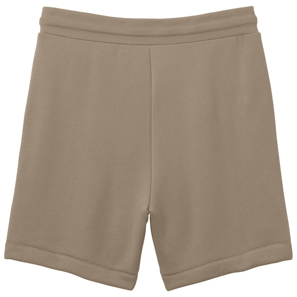 Bella + Canvas Unisex Tan Sponge Fleece Sweatshort