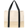 Port Authority Deep Black Straw Market Tote