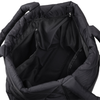 Beacon Black Quilted Puffer Nylon Tote
