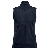 Stormtech Women's Navy/Navy Cascades Softshell Vest