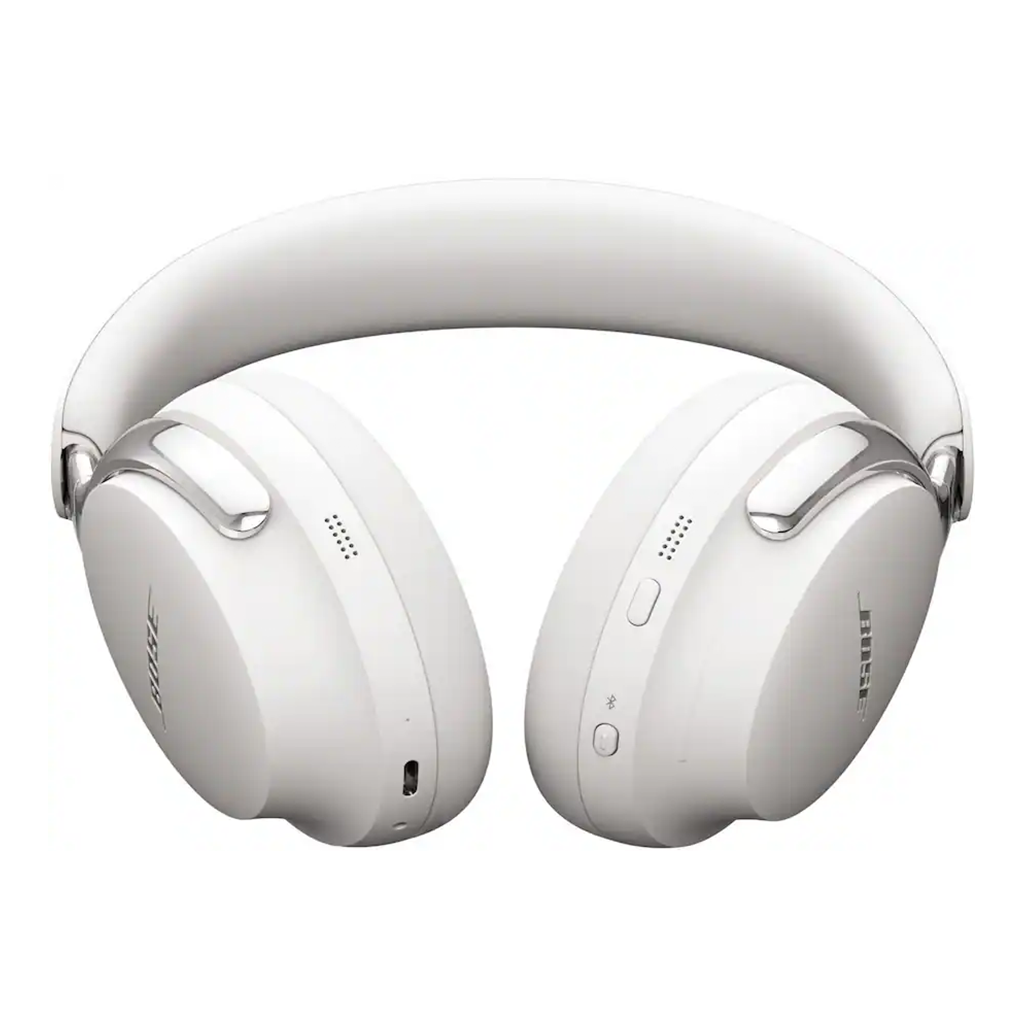 Bose White QuietComfort Ultra Headphones (2nd Gen) Wireless Noise Cancelling Over-Ear Headphones