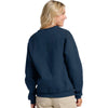 Jerzees Unisex Washed Navy Rugged Crewneck Sweatshirt