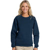 Jerzees Unisex Washed Navy Rugged Crewneck Sweatshirt