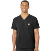 Carhartt Men's Black Modern Fit 5-Pocket V-Neck Top